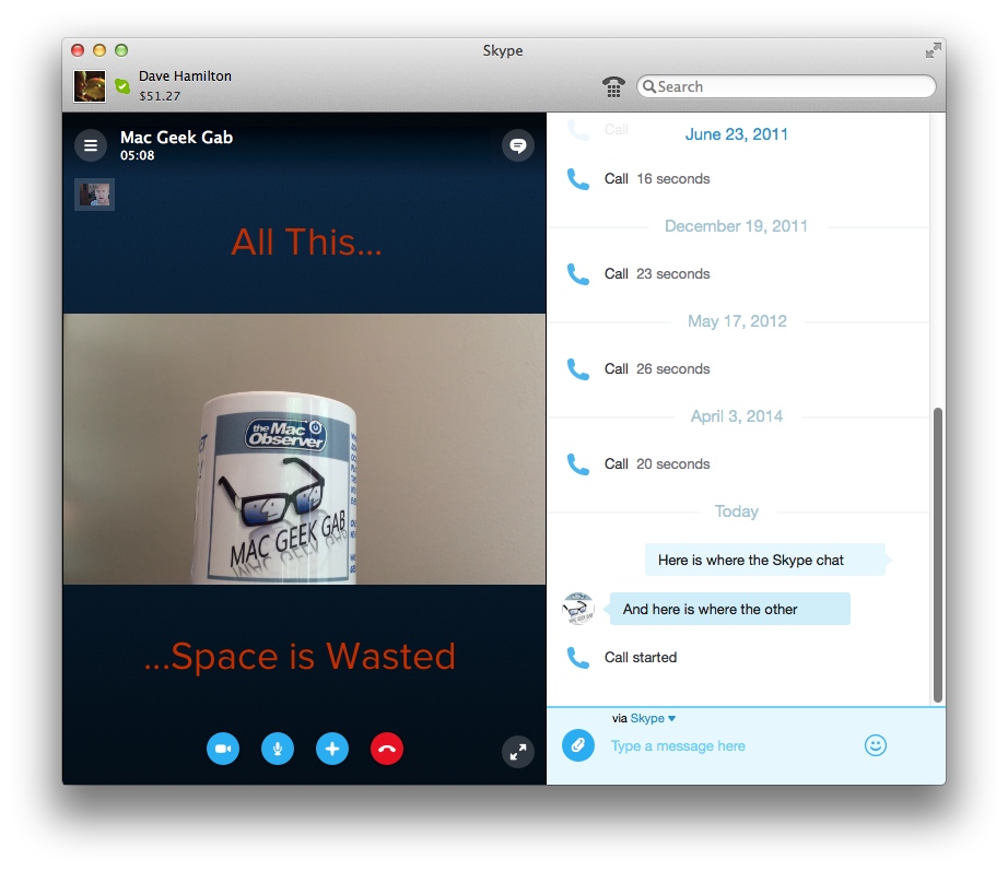 Arrange Video Feeds In Skype For Mac